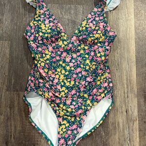 Floral One-Piece Swimsuit